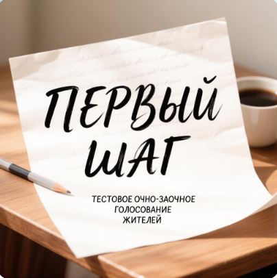 Запускаем электронные голосования - Первый шаг